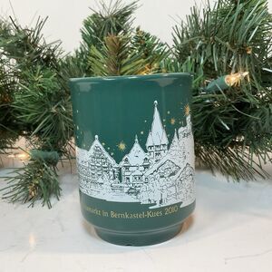 Bernkastel-Kues 2009 Christmas Market Weihnachtsmarkt Glühwein Frosted Mug  8 Oz